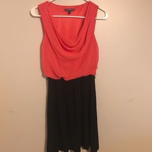 Express Pink/ Black Party Dress